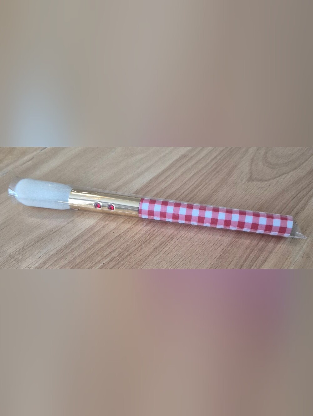 SLMISSGLAM Gingham Face PowderMakeup Brush
